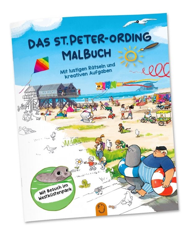 Produktbild: Das St. Peter-Ording Malbuch