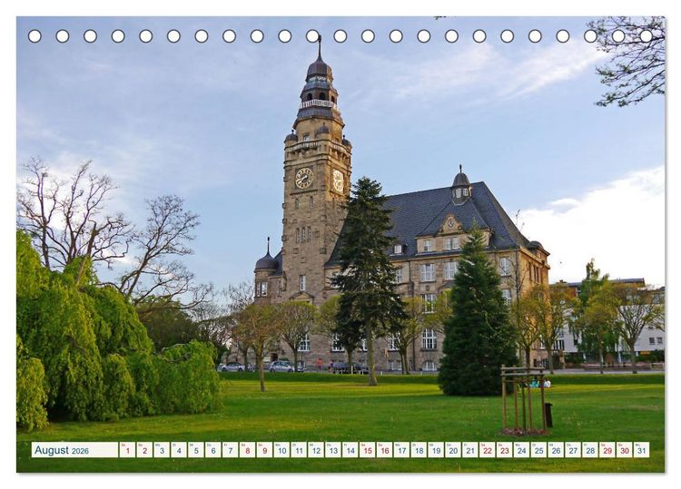 Produktbild: Wittenberge an der Elbe (Tischkalender 2026 DIN A5 quer), CALVENDO Monatskalender