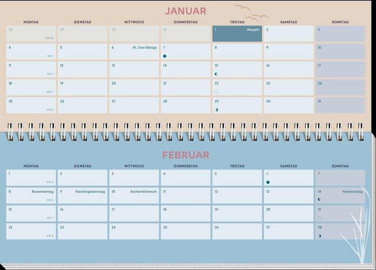Produktbild: Tischkalender 2027 quer: Nimm dir etwas Zeit f&uuml;r dich