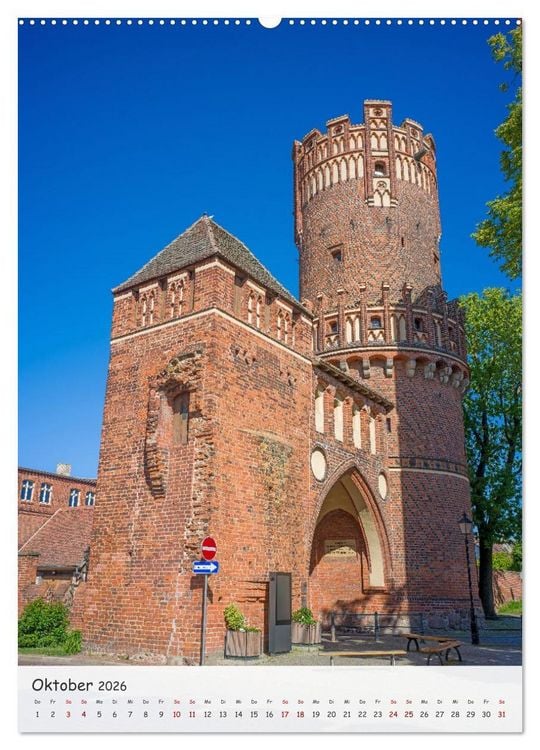 Produktbild: Tangerm&uuml;nde - Historische Altstadt an der Elbe (hochwertiger Premium Wandkalender 2026 DIN A2 hoch), Kunstdruck in Hochglanz