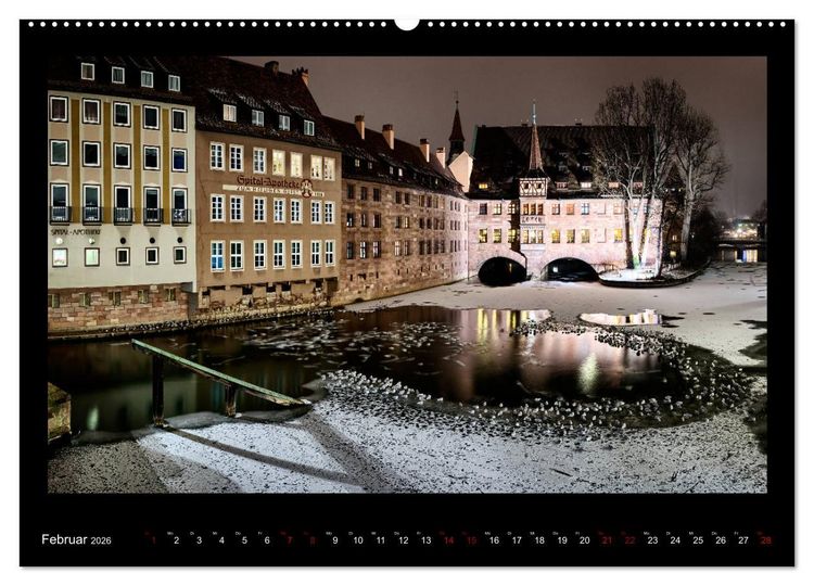 Produktbild: Historisches N&uuml;rnberg (Wandkalender 2026 DIN A2 quer), CALVENDO Monatskalender