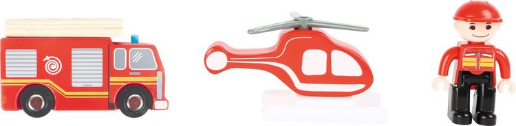 Produktbild: Small Foot Fahrzeuge Feuerwehrwache mit Zubeh&ouml;r