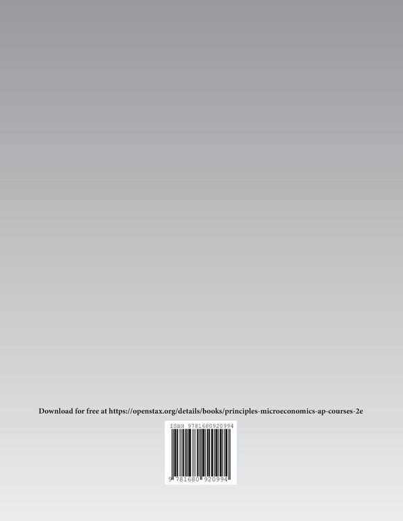 Produktbild: Principles of Microeconomics for AP&reg; Courses 2e