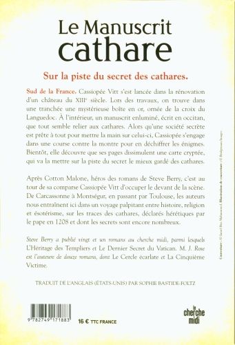 Produktbild: Le manuscrit cathare : une aventure de Cassiop&eacute;e Vitt