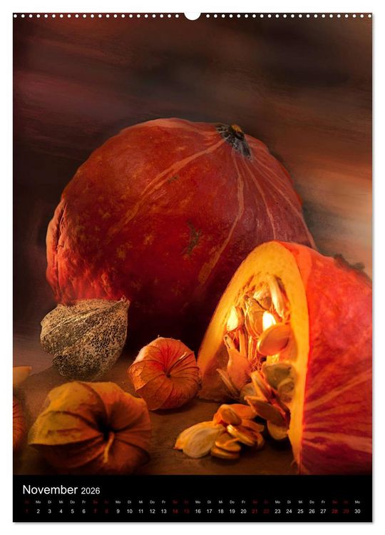 Produktbild: Fine Art Food (Wandkalender 2026 DIN A2 hoch), CALVENDO Monatskalender