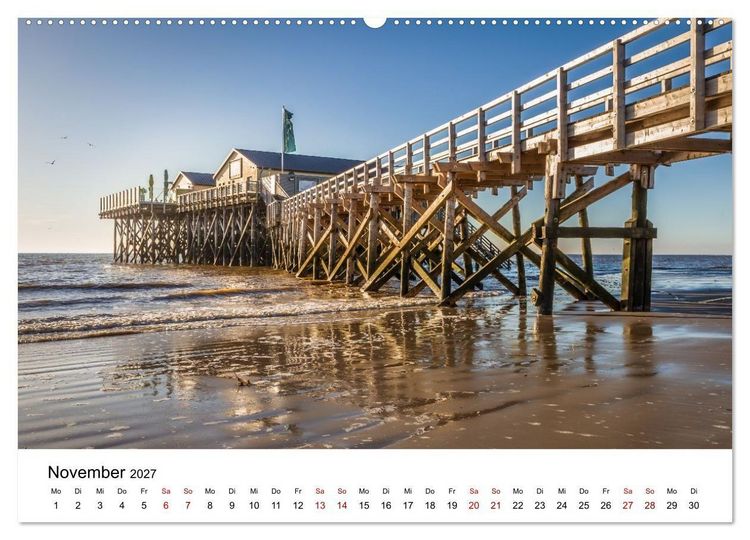 Produktbild: So Sch&ouml;n ist Norddeutschland (hochwertiger Premium Wandkalender 2027 DIN A2 quer), Kunstdruck in Hochglanz