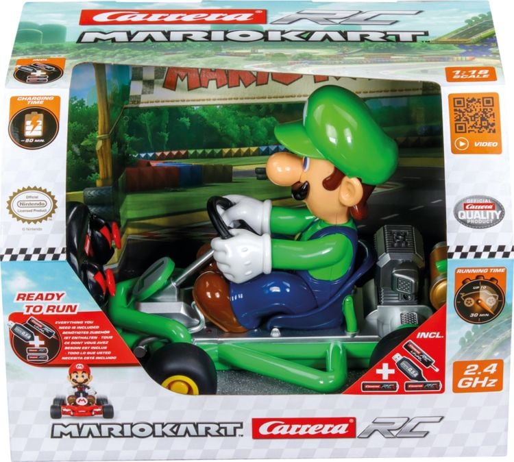 Produktbild: RC Pipe Kart - Luigi 2,4GHz