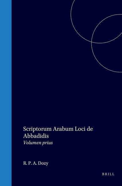 Produktbild: Scriptorum Arabum Loci de Abbadidis