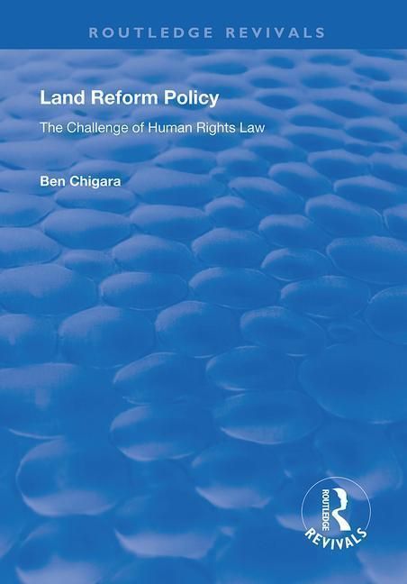 Produktbild: Chigara, B: Land Reform Policy