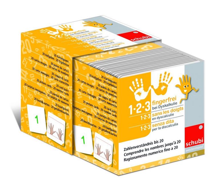 Produktbild: 1-2-3 fingerfrei bei Dyskalkulie 1