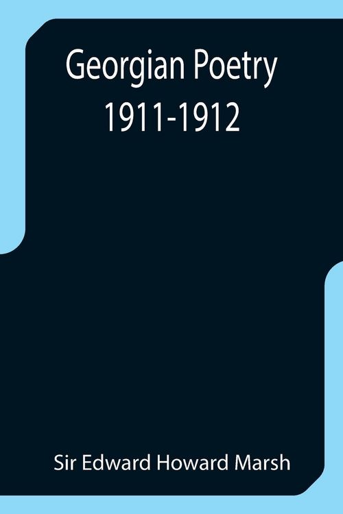 Produktbild: Georgian Poetry 1911-1912