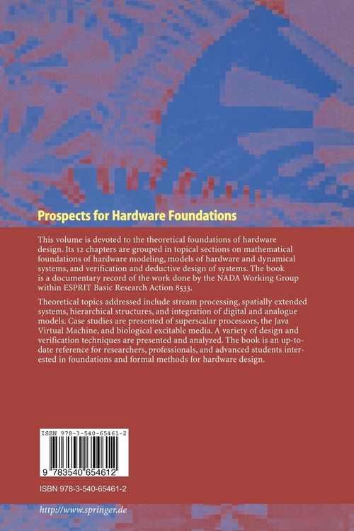 Produktbild: Prospects for Hardware Foundations