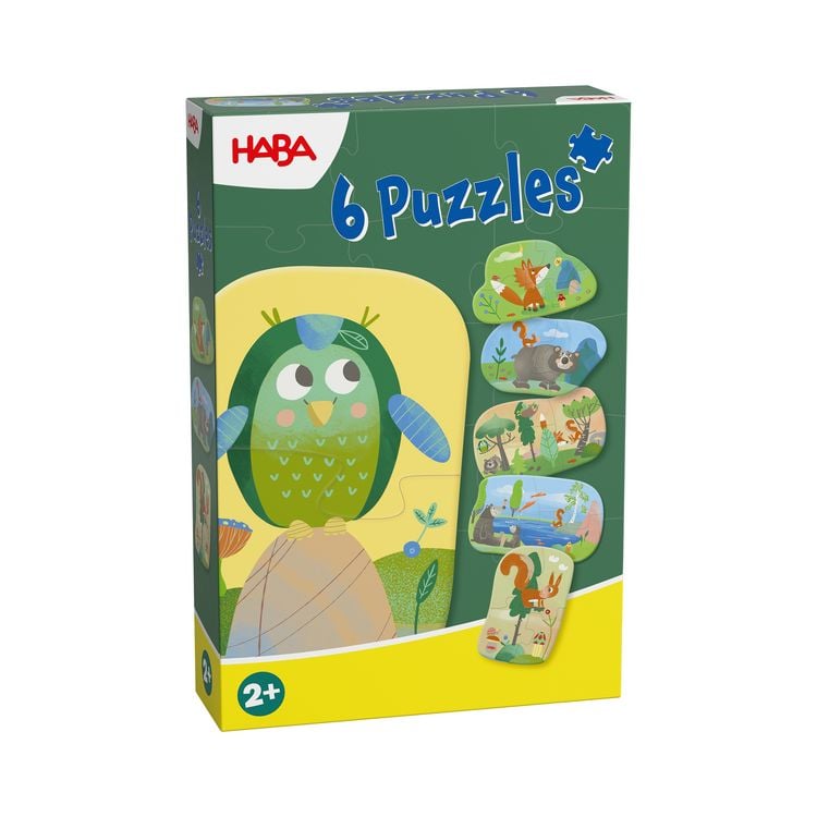 Produktbild: 6 erste Puzzles - Waldtiere