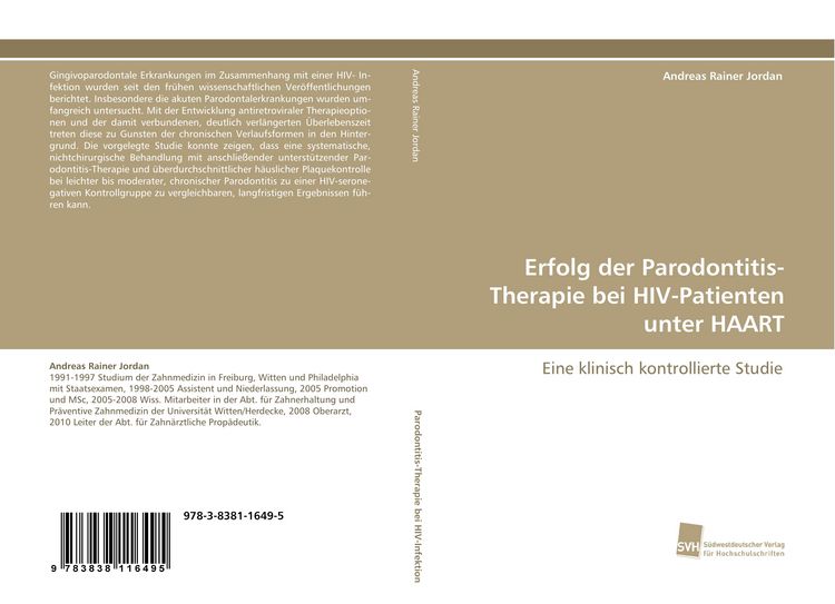 Produktbild: Erfolg der Parodontitis-Therapie bei HIV-Patienten unter HAART