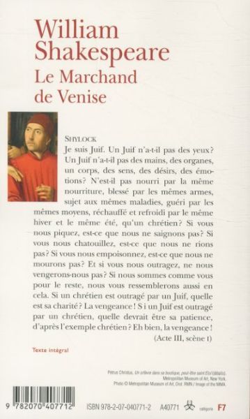 Produktbild: Fre-Marchand De Venise
