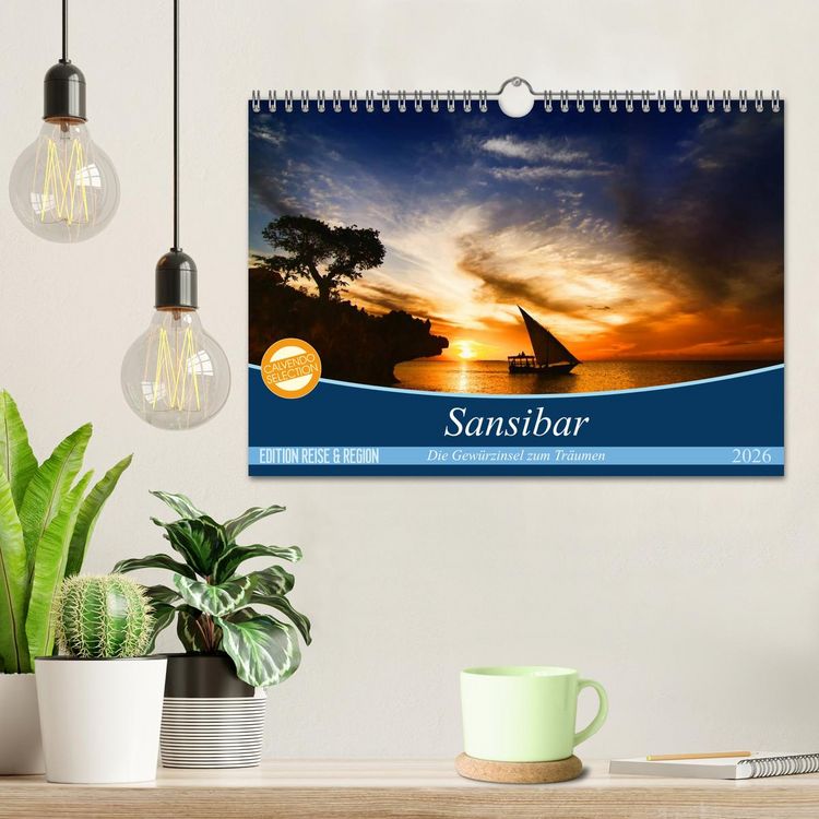 Produktbild: Sansibar (Wandkalender 2026 DIN A4 quer), CALVENDO Monatskalender