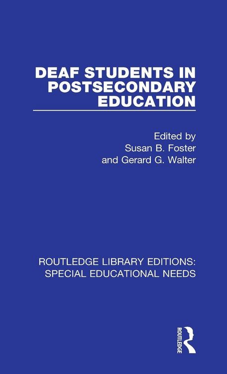 Produktbild: Deaf Students in Postsecondary Education