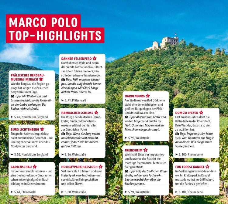 Produktbild: MARCO POLO Reisef&uuml;hrer Pfalz