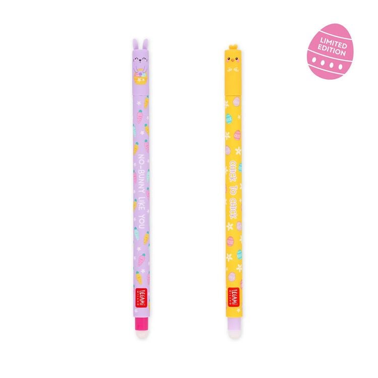 Produktbild: Legami löschbarer Gelstift - Hoppy Easter - Set of 2