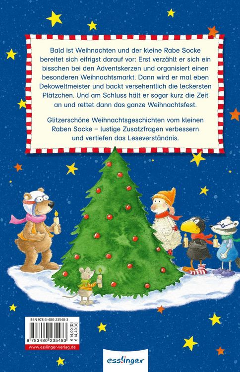 Produktbild: Der kleine Rabe Socke: Alles weihnachtet mit dem kleinen Raben Socke