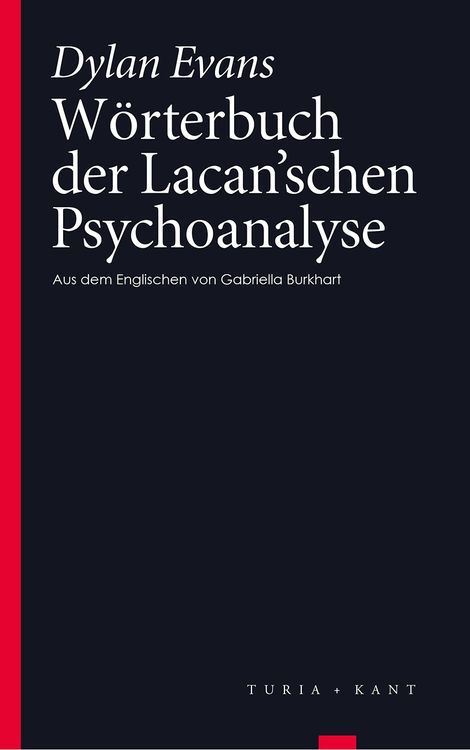 Produktbild: W&ouml;rterbuch der Lacan&rsquo;schen Psychoanalyse