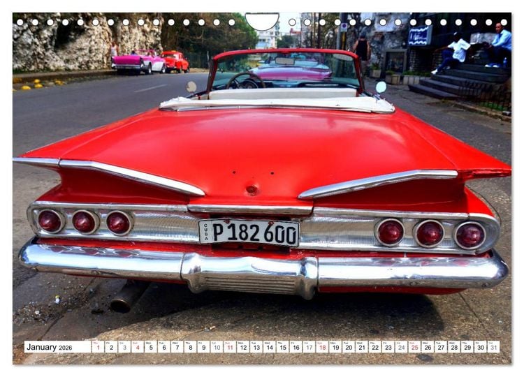 Produktbild: 1960 Impala - The most spectacular Chevy (Wall Calendar 2026 DIN A4 landscape), CALVENDO 12 Month Wall Calendar