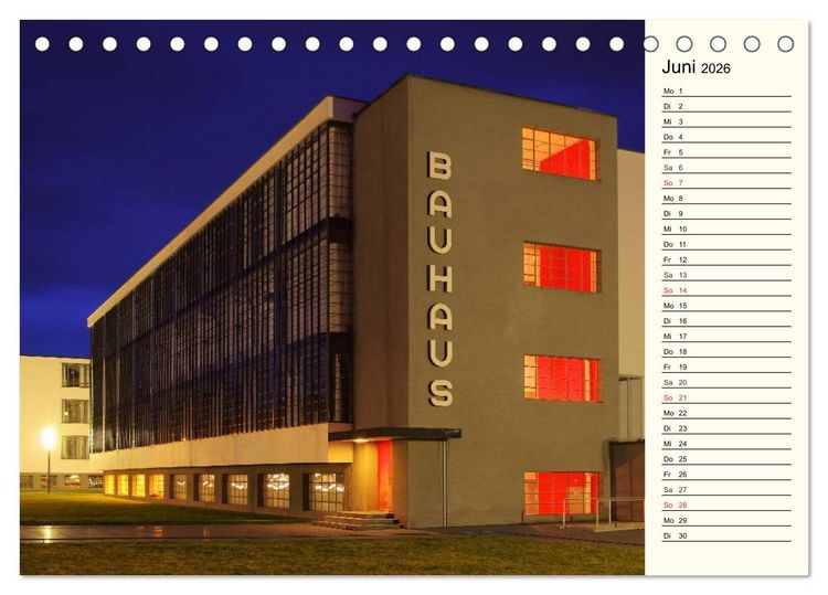 Produktbild: Dessau (Tischkalender 2026 DIN A5 quer), CALVENDO Monatskalender