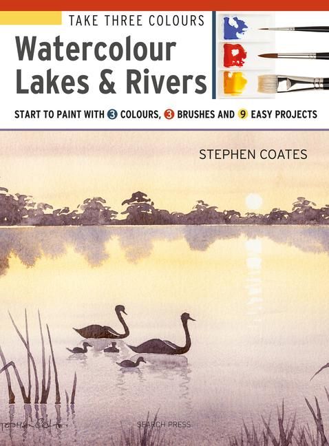 Produktbild: Take Three Colours: Watercolour Lakes & Rivers