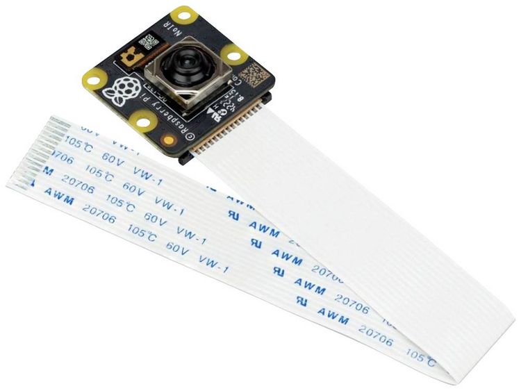 Produktbild: Raspberry Pi&reg; SC1225 Camera Module 3 NoIR CMOS Farb-Kameramodul Passend f&uuml;r (Entwicklungskits): Raspberry Pi&reg;