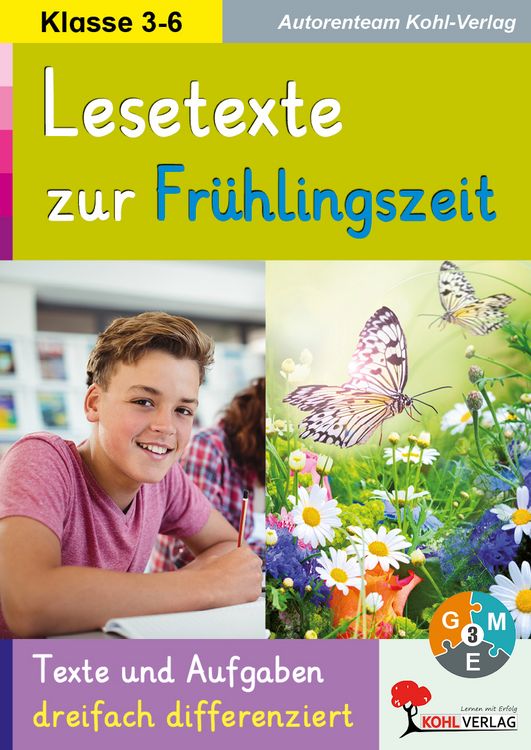 Produktbild: Lesetexte zur FR&Uuml;HLINGSZEIT