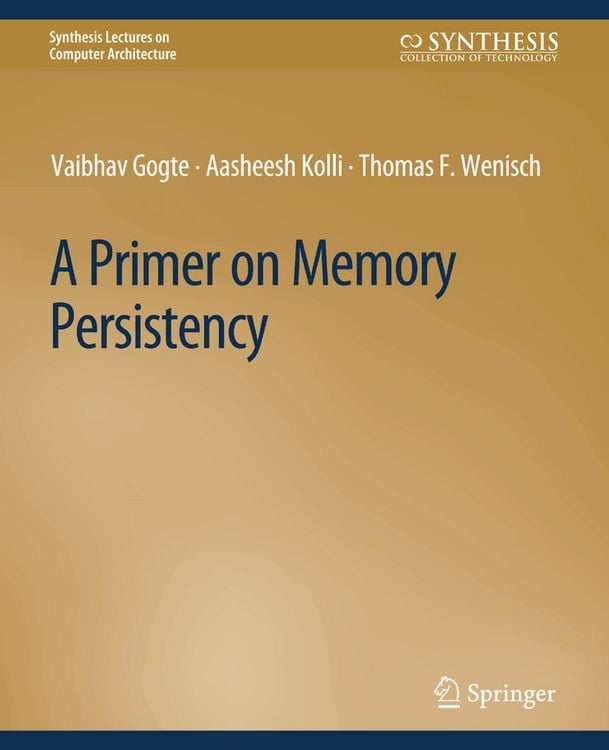Produktbild: A Primer on Memory Persistency