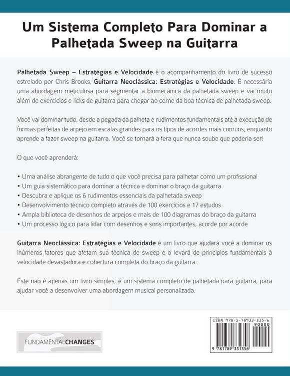 Produktbild: Palhetada Sweep - Estrate&iquest;gias e Velocidade