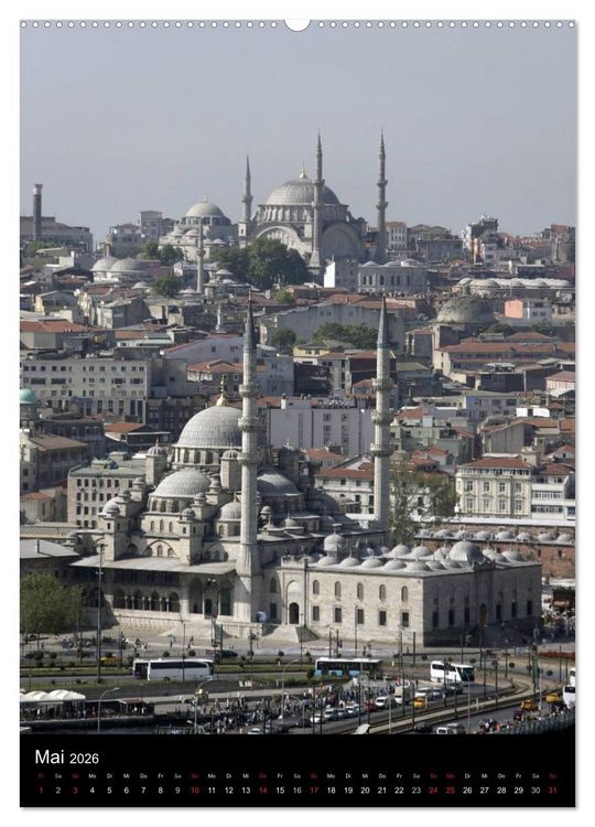 Produktbild: Istanbul, die Perle am Bosporus (hochwertiger Premium Wandkalender 2026 DIN A2 hoch), Kunstdruck in Hochglanz