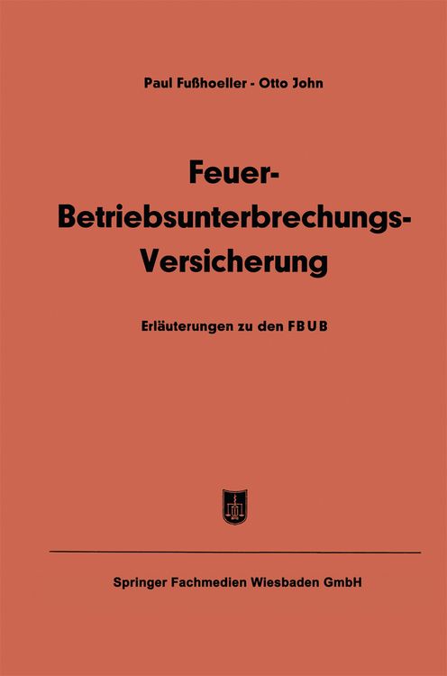 Produktbild: Feuer-Betriebsunterbrechungs-Versicherung