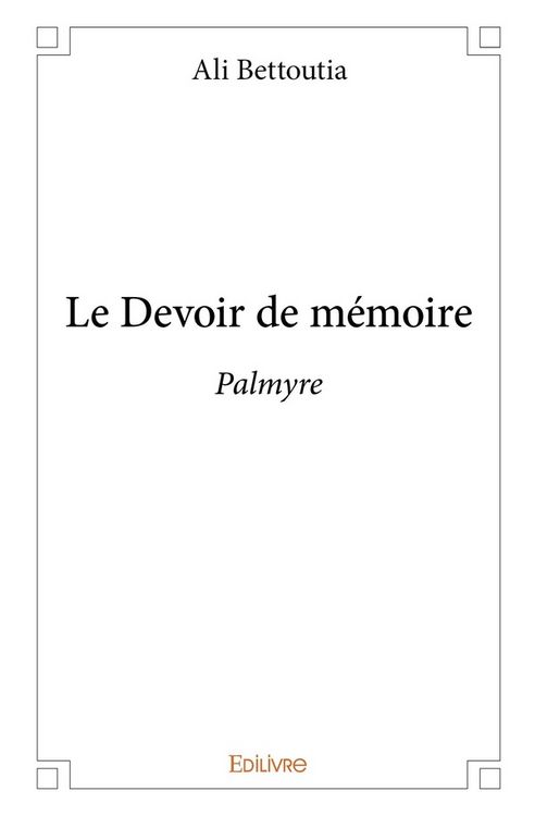 Produktbild: Le devoir de memoire