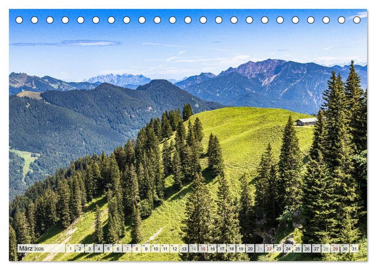 Produktbild: Magischer Tegernsee (Tischkalender 2026 DIN A5 quer), CALVENDO Monatskalender