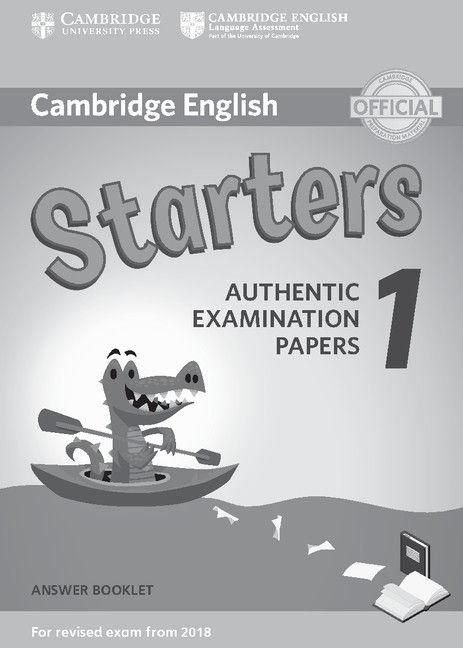 Produktbild: Cambridge English Starters 1 for Revised Exam from 2018 Answer Booklet
