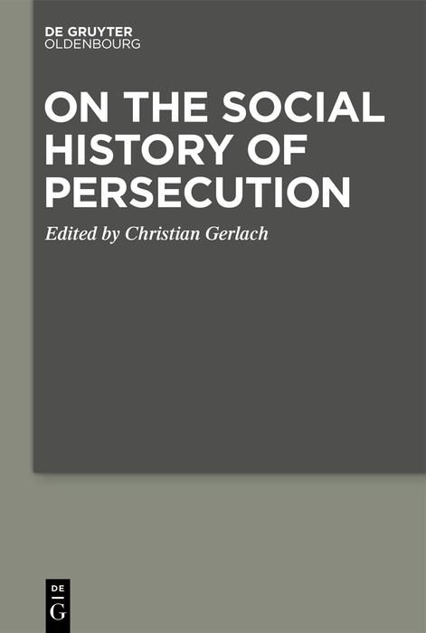 Produktbild: On the Social History of Persecution