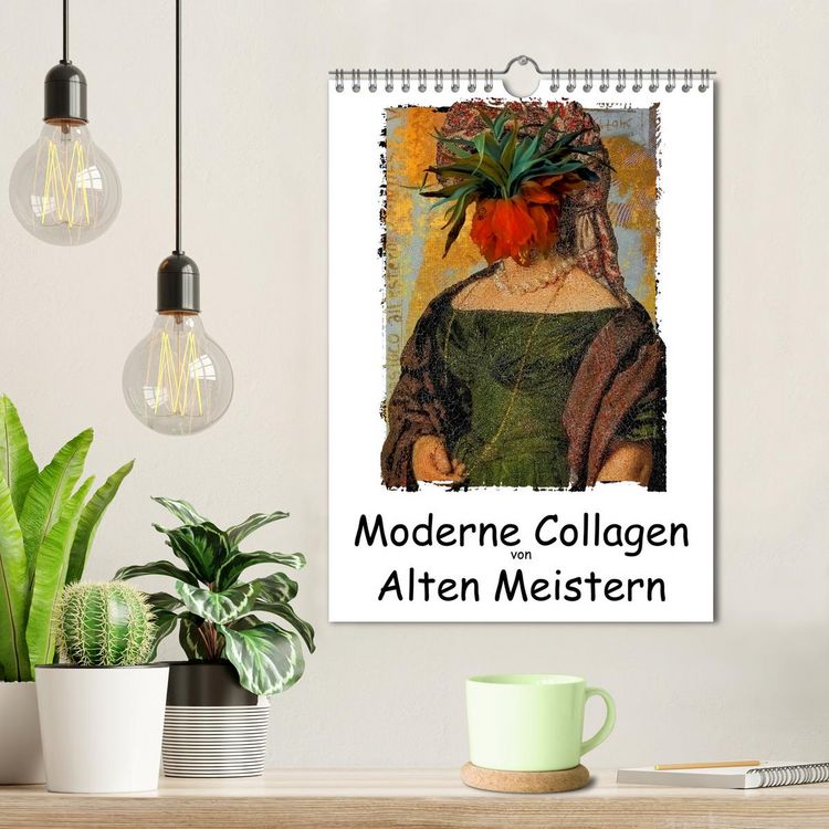 Produktbild: Moderne Collagen von Alten Meistern (Wandkalender 2026 DIN A4 hoch), CALVENDO Monatskalender