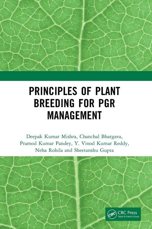 Produktbild: Principles of Plant Breeding for PGR Management