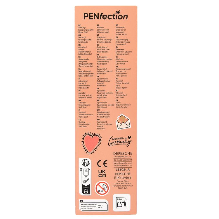 Produktbild: PENfection Notizbuch mit Stifteset LEO