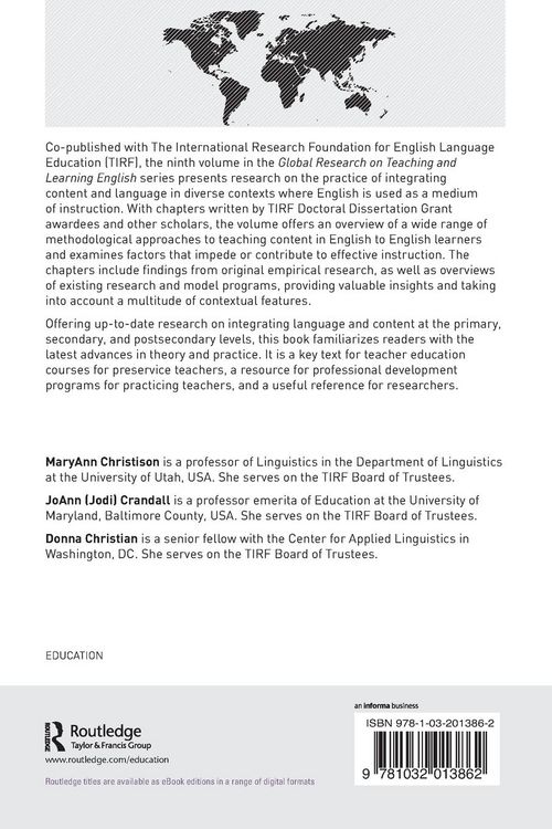 Produktbild: Research on Integrating Language and Content in Diverse Contexts