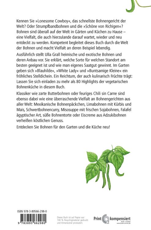 Produktbild: Bohnen - vom Garten in die K&uuml;che