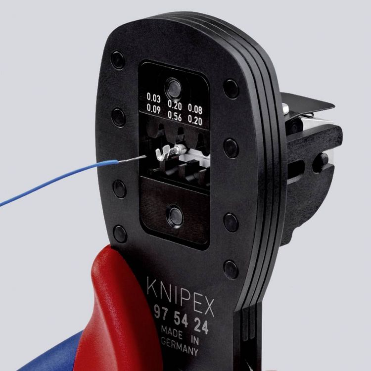 Produktbild: Knipex 97 54 26 Crimpzange Mini-Fit