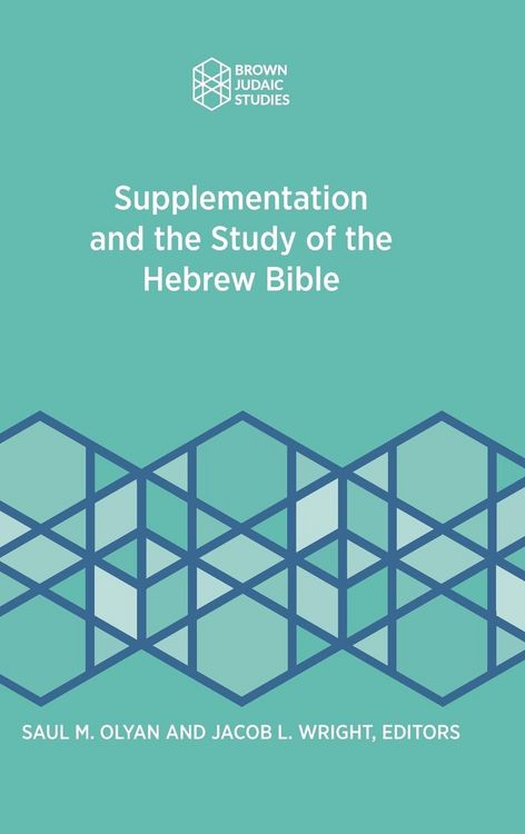 Produktbild: Supplementation and the Study of the Hebrew Bible