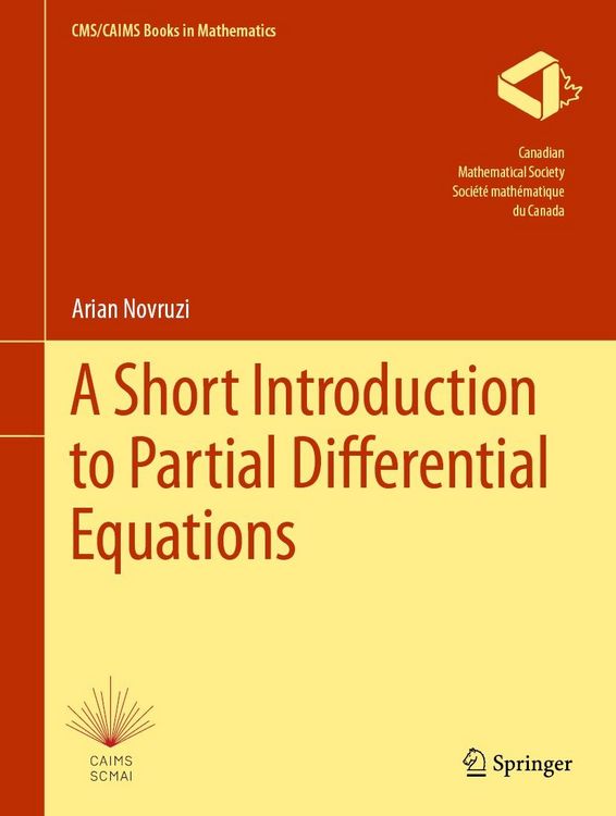 Produktbild: A Short Introduction to Partial Differential Equations