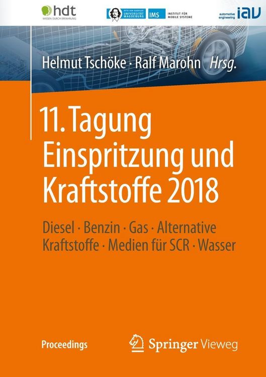 Produktbild: 11. Tagung Einspritzung und Kraftstoffe 2018