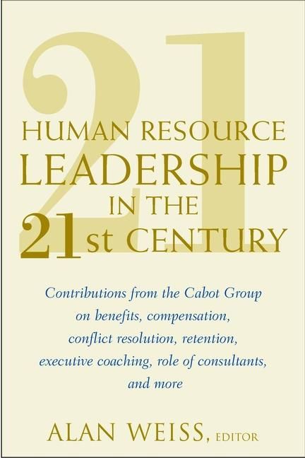 Produktbild: Human Resource Leadership in the 21st Century