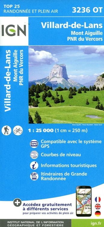 Produktbild: Villard de Lans 1:25 000