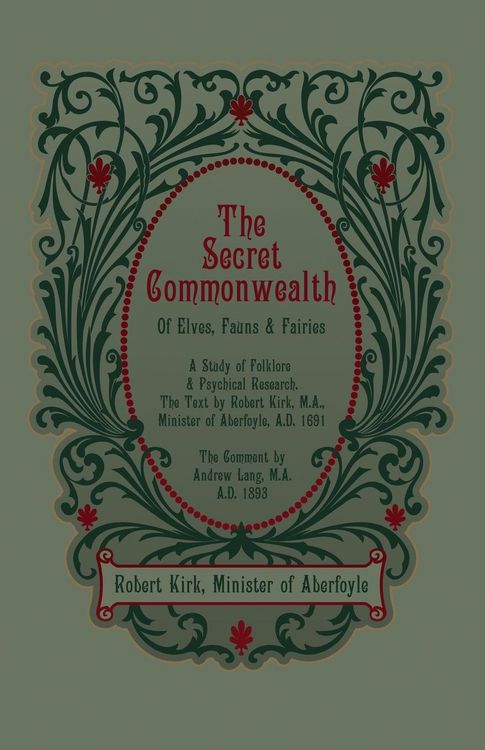 Produktbild: The Secret Commonwealth of Elves, Fauns and Fairies